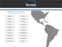 Tablet Screenshot of iso20000.org
